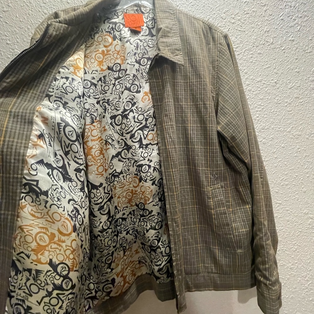 Volcom Men's Plaid Shirt Jacket‎ - - Picture 2 of 7